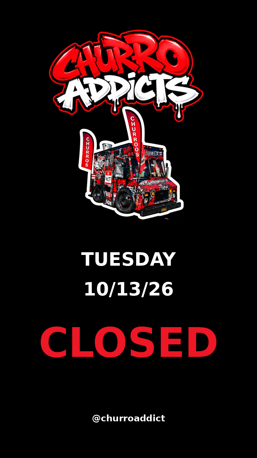 Tuesday October 13 schedule flyer