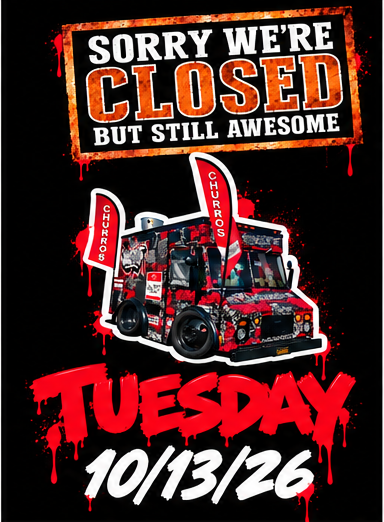 Tuesday October 13 schedule flyer